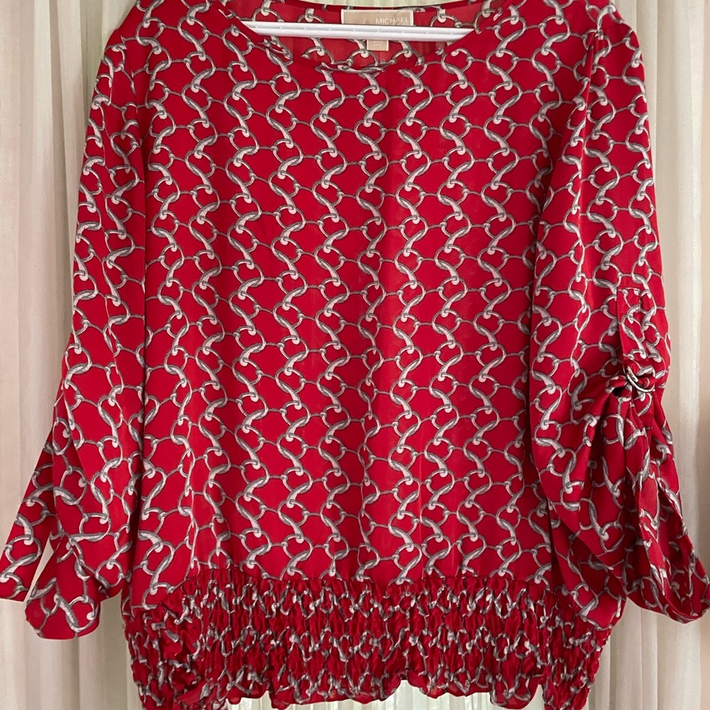 MK waist band blouse !
